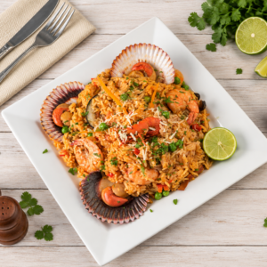 Arroz con mariscos/Seafood Rice