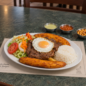 Bistec a lo Pobre